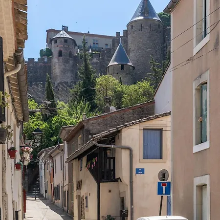 Semesterbostad La Porte De La Cite, Maison Historique Vue Chateau *